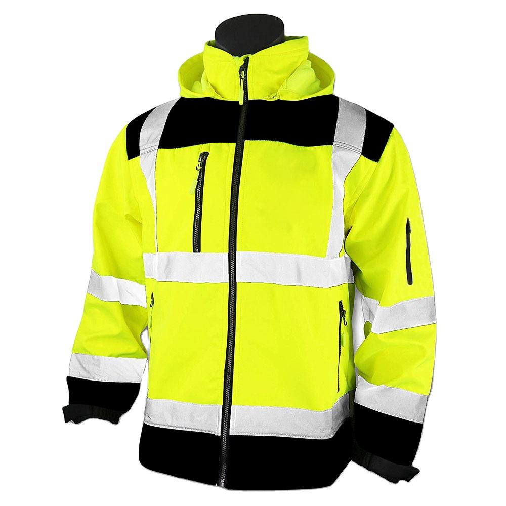 National Apparels Construction Reflective Clothes Safety Reflective Jacket High Visibility Workwear Safety Workers Bomber Waterproof Jacket